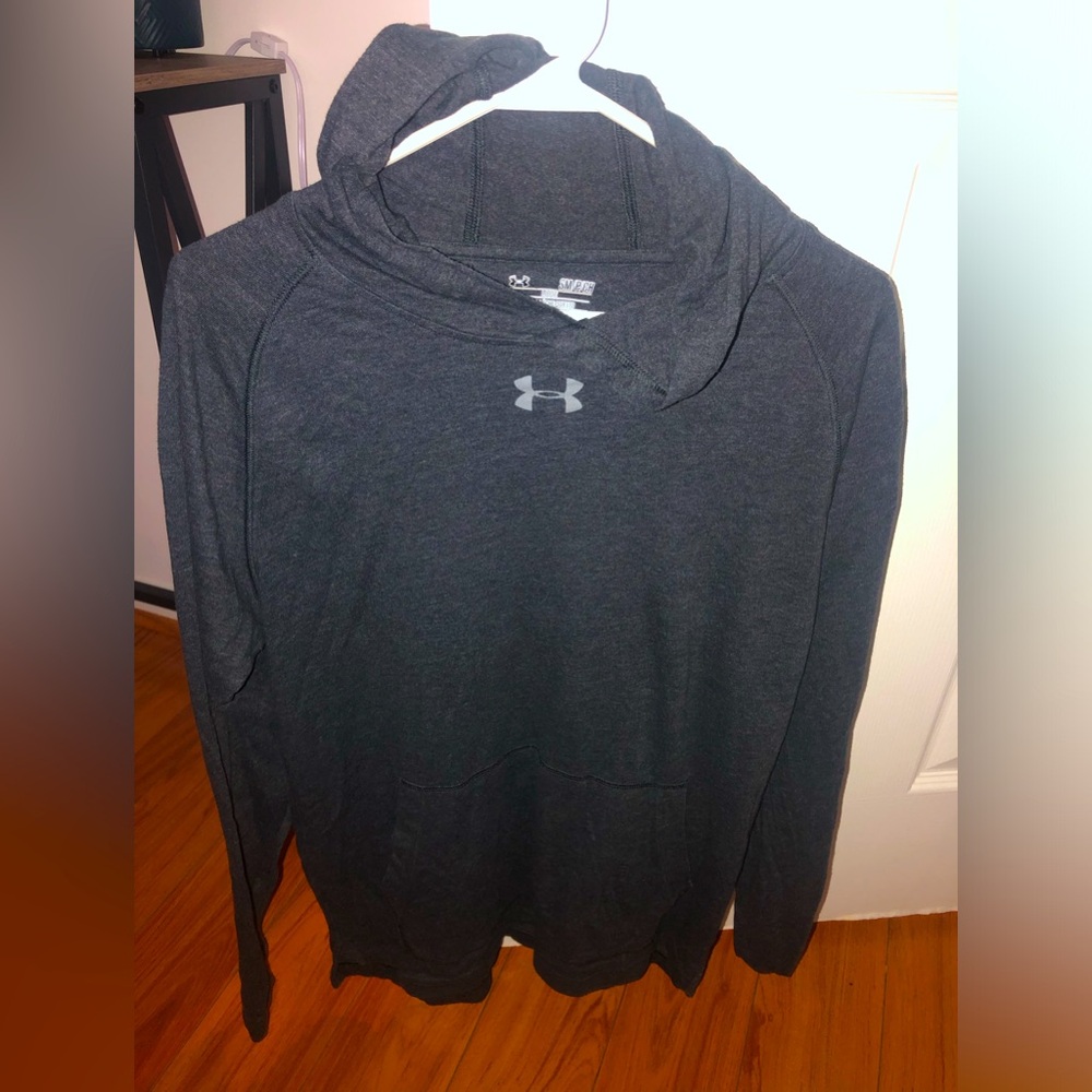 Under Armour Hoodie Mens Small Dark Gray
